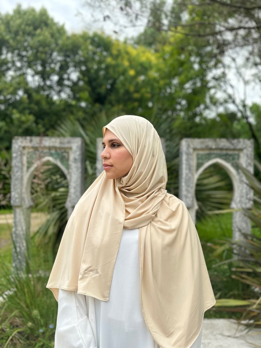Hijab en Royal Jersey - Sorbet - BY LYA